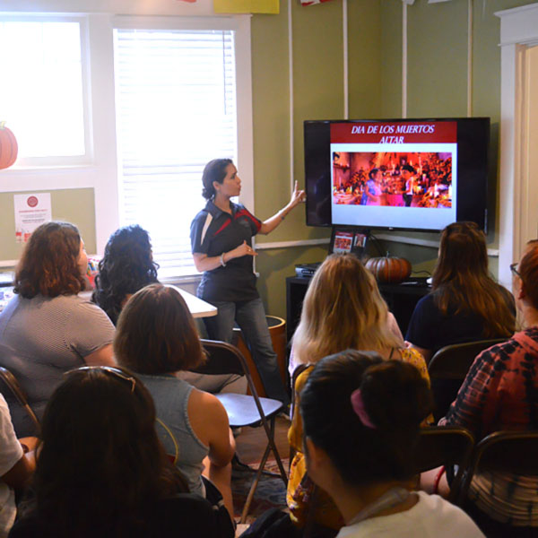 Multicultural Students at Meeting